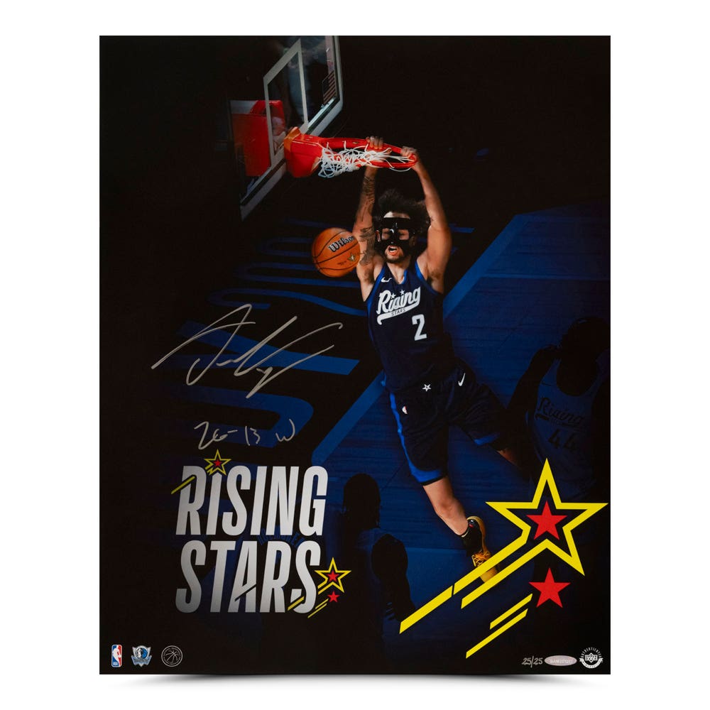 Michael Jordan Autographed Breaking Through 