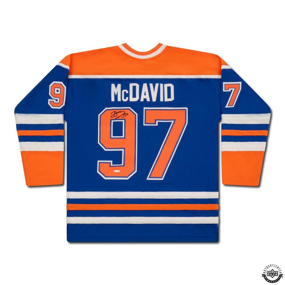 Connor mcdavid jersey number discount