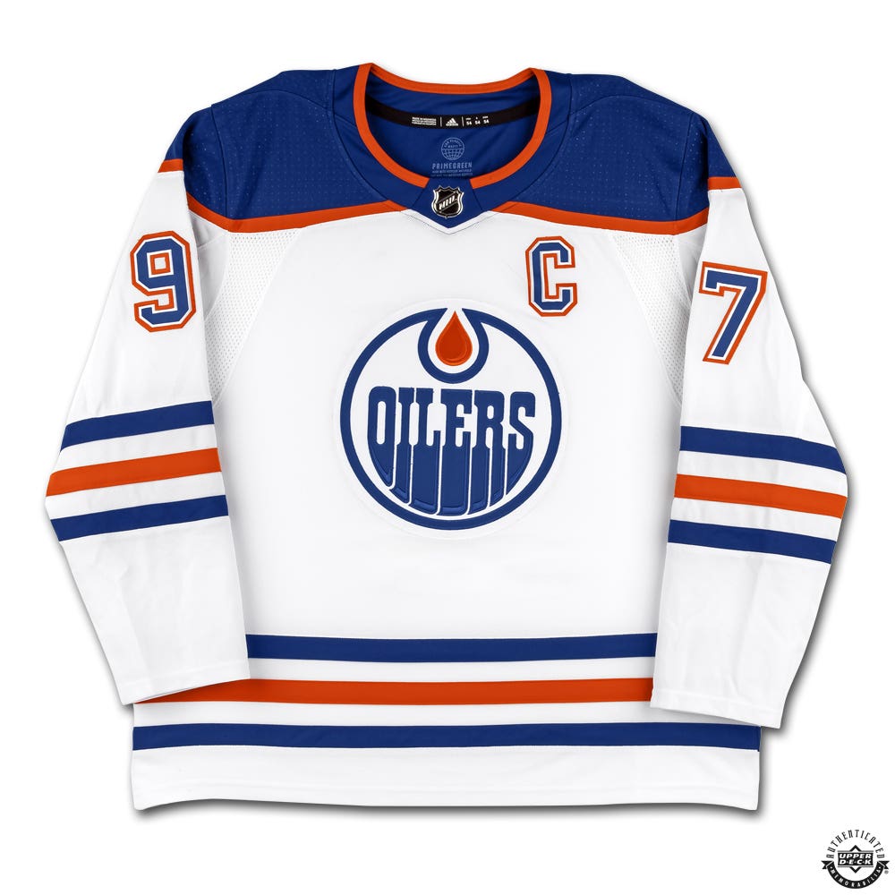Connor mcdavid jersey with c shop