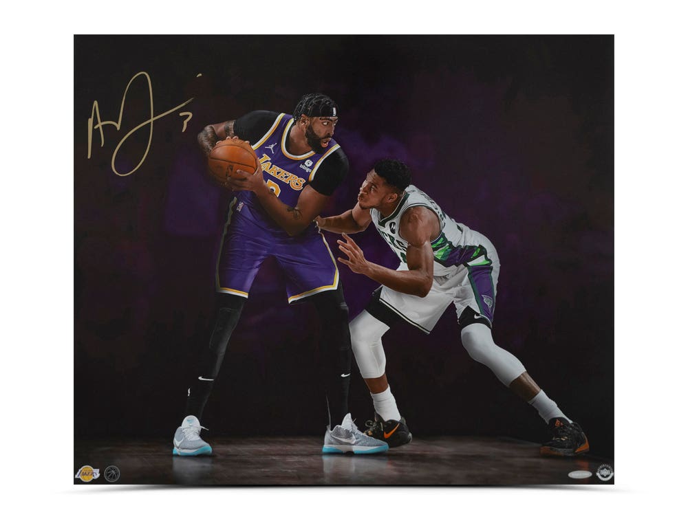 ANTHONY DAVIS 25シリ サイン カード ONE AND ONE