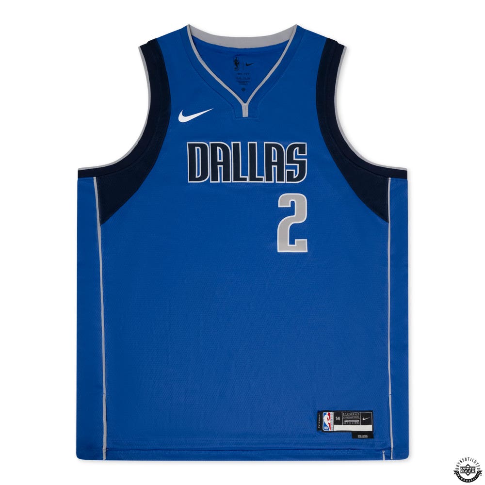 Dereck Lively Autographed Dallas Mavericks Icon Edition Swingman Jersey