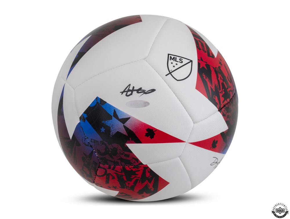 Alex Alcala Autographed Adidas MLS Training Soccer Ball