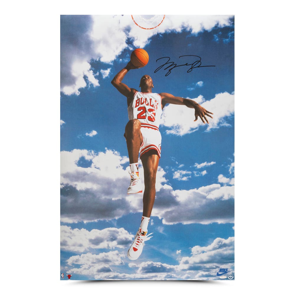 Michael Jordan Autographed 1990 Chicago Bulls Red No. 12 Authentic Mitchell Ness Jersey
