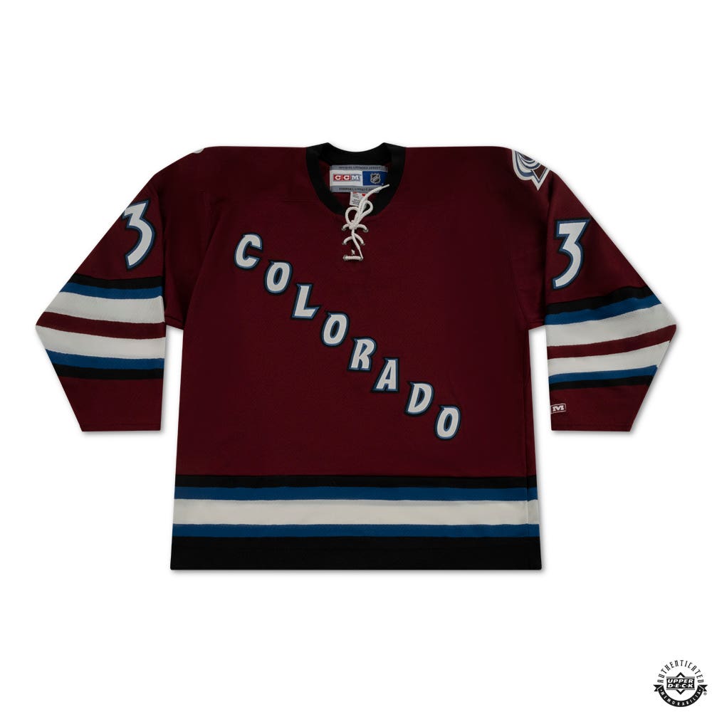 Colorado avalanche old jersey discount