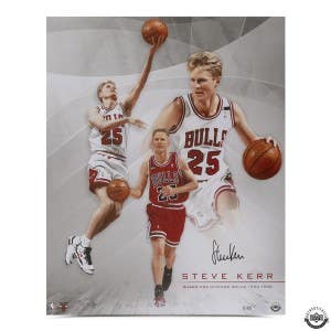 Steve kerr signed basketball 2025
