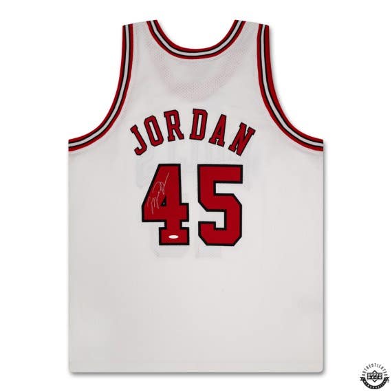 Framed Michael Jordan Chicago Bulls Autographed Mitchell & Ness
