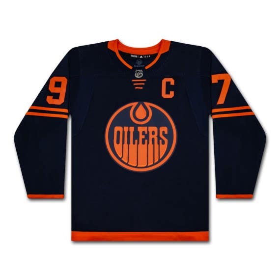 New oilers store 3rd jersey