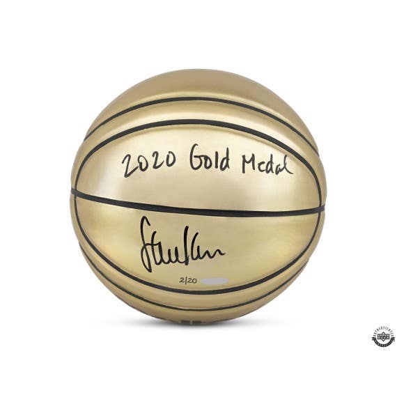 Steve kerr signed basketball 2025