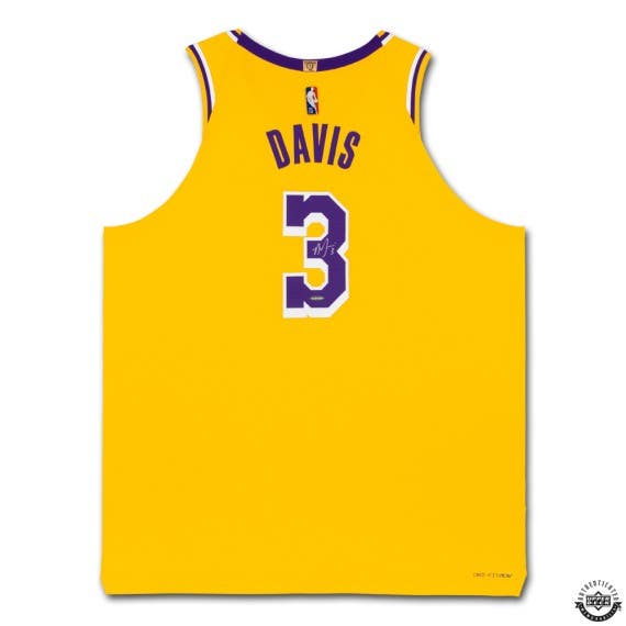 Anthony Davis Autographed 2021-22 Los Angeles Lakers Icon