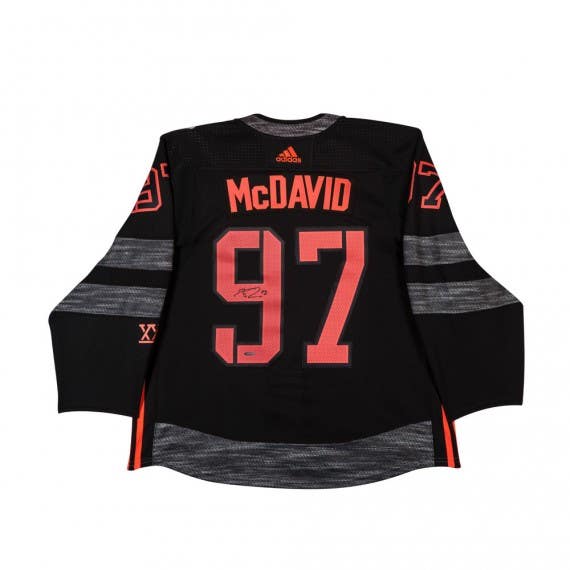 connor mcdavid signed jersey value