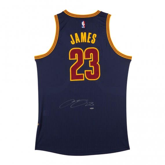 back of lebron james jersey