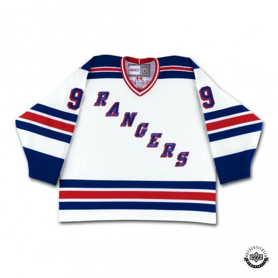  Youth Wayne Gretzky New York Rangers Replica Jersey - Imprinted  : Sports & Outdoors