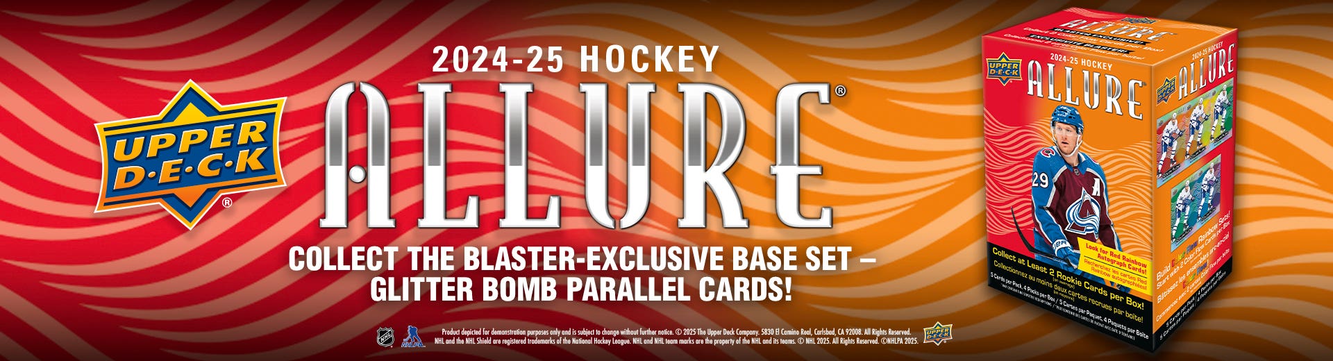 2024-25 Allure Hockey Retail Trading Cards
