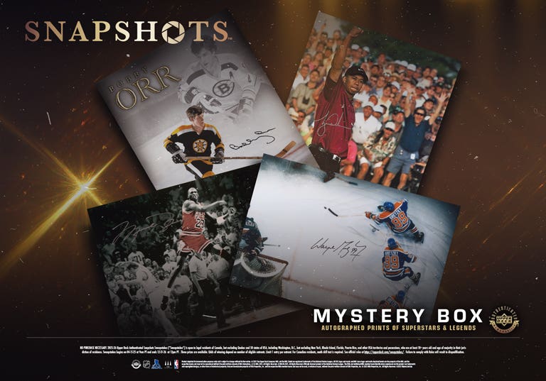 Upper Deck Snapshots Mystery Box
